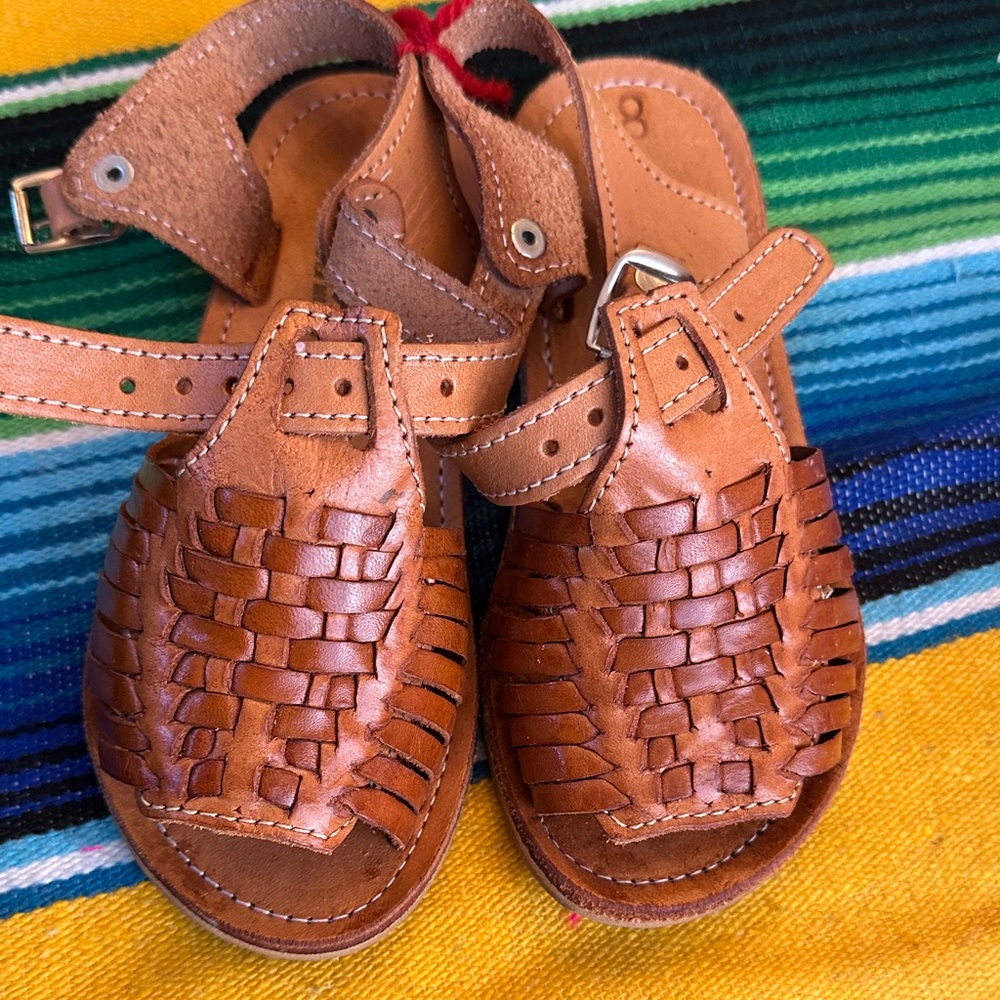 Brown Kids Sandals